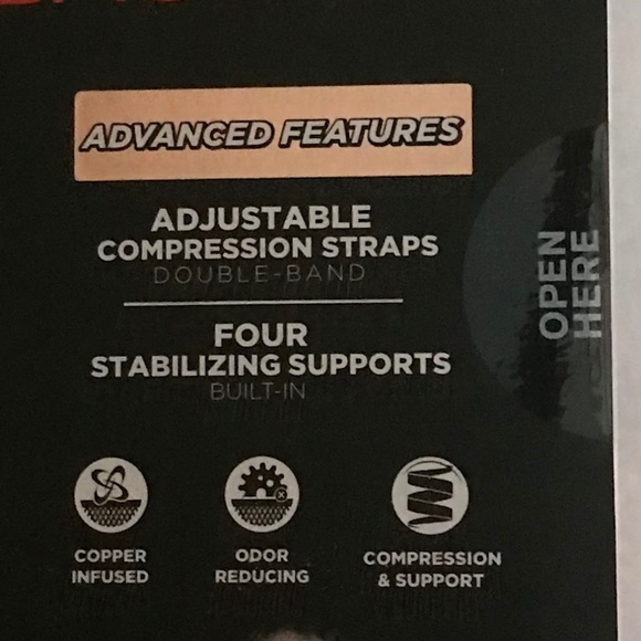 Copper Fit Back Pro Copper Infused Unisex Size S/M 28”-39” Back Belt - Picture 12 of 14